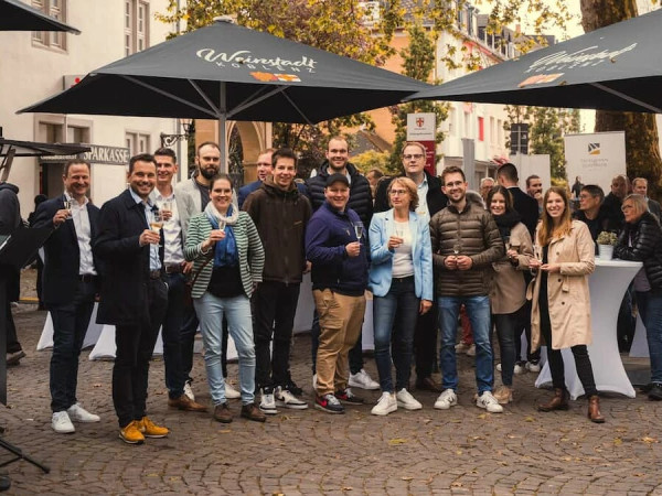 Feierliche Eröffnung des Weinfestivals Koblenz durch Oberbürgermeister David Langner.