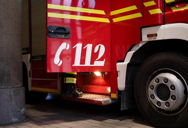 Feuerwehrleute löschten rasch den Brand.