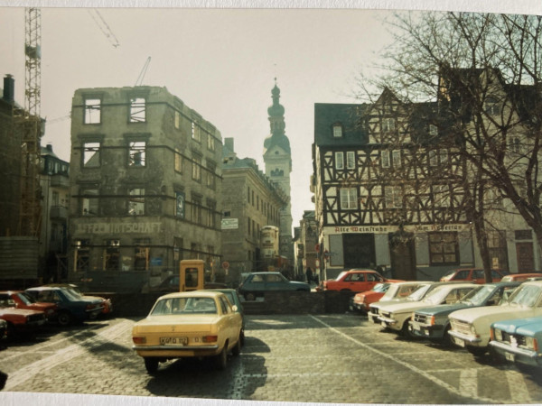 Florinsmarkt in den 1980er Jahren.