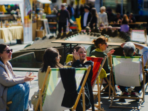 Frühlingsfest in der Innenstadt - Koblenz blüht.