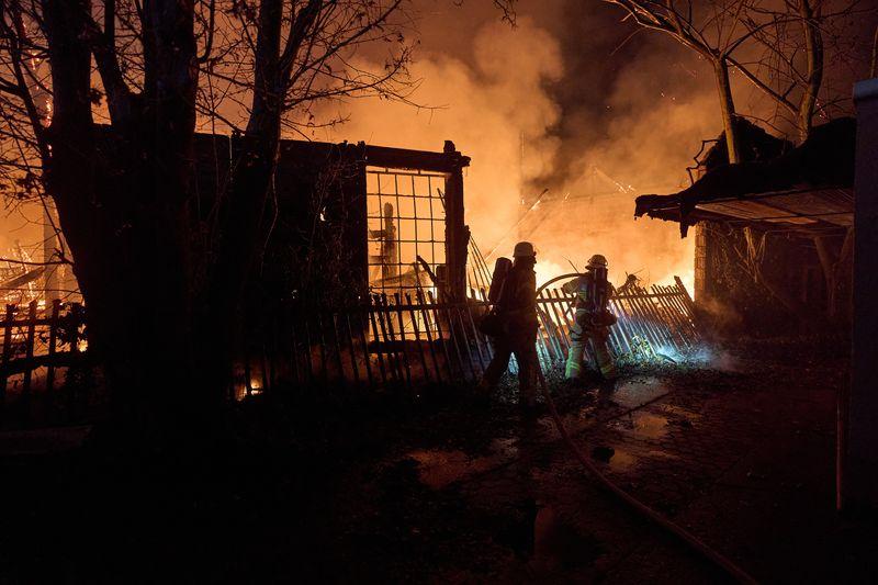 Großbrand - Lokschuppen Neuwied-Engers