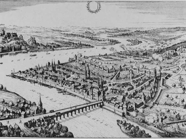 Historische Ansicht von Koblenz (1632)