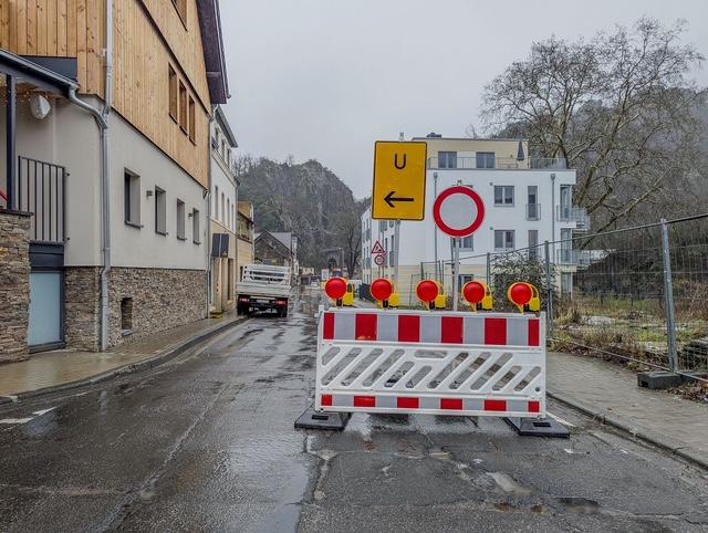 Hochwasser bedingte Umleitung, Ahrtal