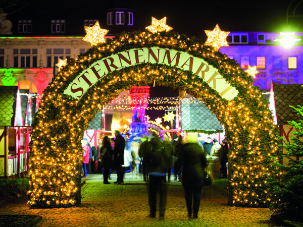 Koblenzer Weihnachtsmarkt Görresplatz Bogen