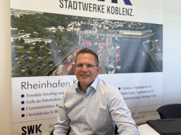 Lars Hörnig, Geschäftsführer der Stadtwerke Koblenz GmbH (SWK)