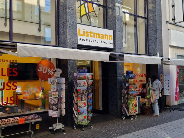 Listmann in Koblenz schließt, seit 1996 war der Laden in der Löhrstraße.