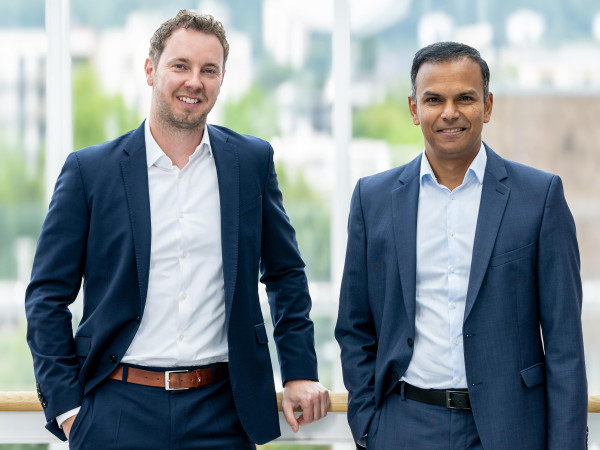 Mithun Basu (links) und Christoph Hesse führen das Unternehmen im 140. Jahr des Bestehens in die Zukunft.