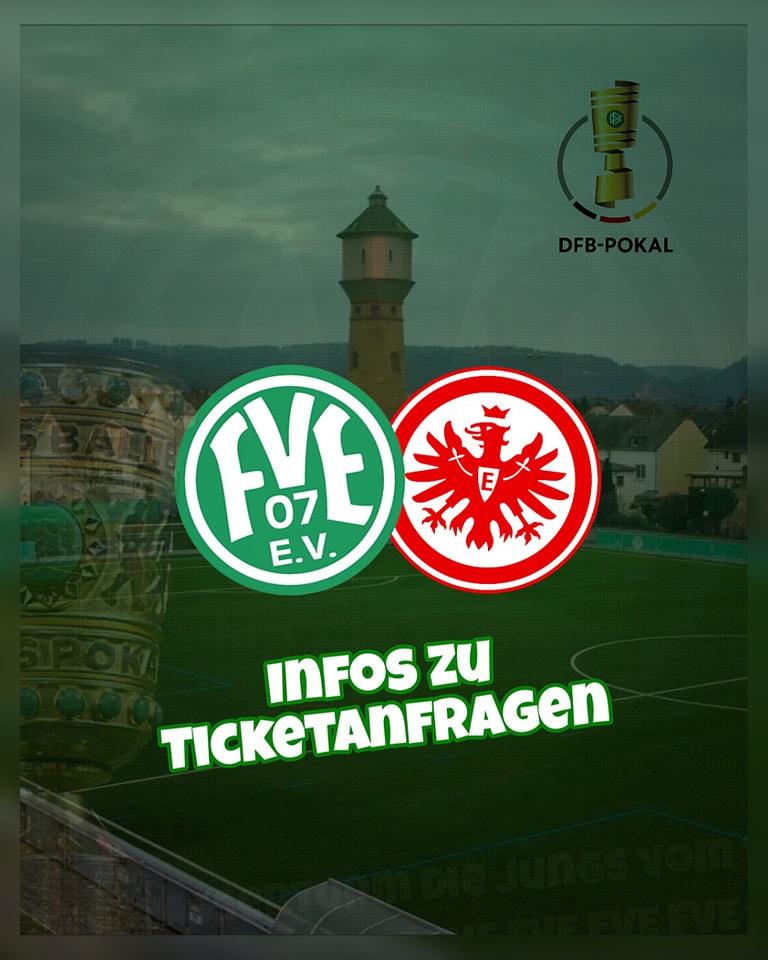 Oberligist FV Engers tritt im DFB-Pokal am 17. August in Koblenz gegen Bundesligist Eintracht Frankfurt an.