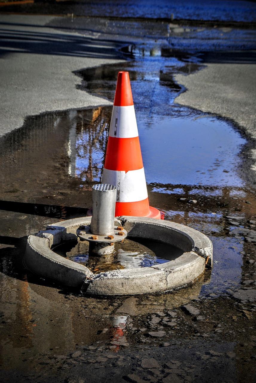 Rohrbruch (Symbolbild)