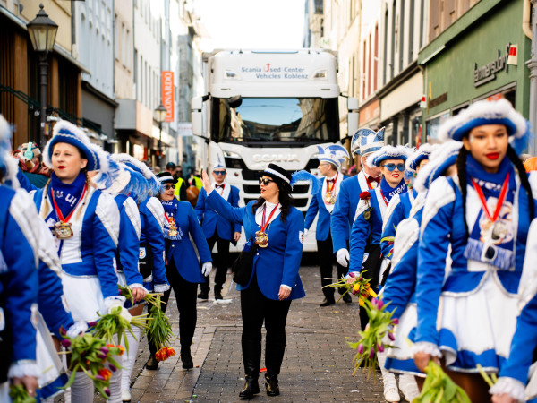 Rosenmontagszug Koblenz, Karneval 2025