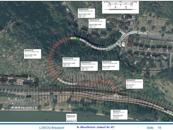So sieht der aktuelle Plan für eine Ortsumgehung von Braubach aus.