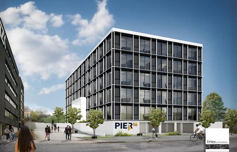 So soll das "Pier56" nach seiner Fertigstellung aussehen. So soll das "Pier56" nach seiner Fertigstellung aussehen.