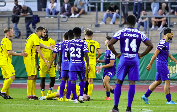 Spiele im Stadion Oberwerth, wie im Pokal gegen die TuS Koblenz, werden zur nächsten Spielzeit voraussichtlich nicht die Regel sein. Spiele im Stadion Oberwerth, wie im Pokal gegen die TuS Koblenz, werden zur nächsten Spielzeit voraussichtlich nicht die Regel sein.
