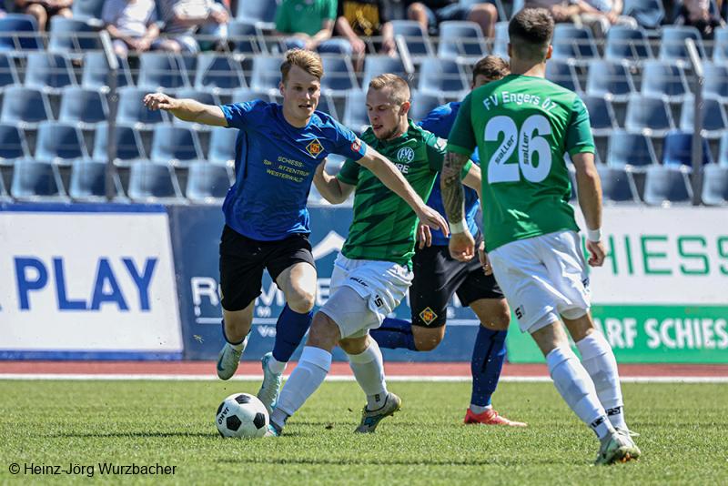 Trifft im Stadion Oberwerth demnächst auf Eintracht Frankfurt: FV Engers 07 (Archivild)