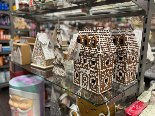 Weihnachtsdeko in Koblenz.